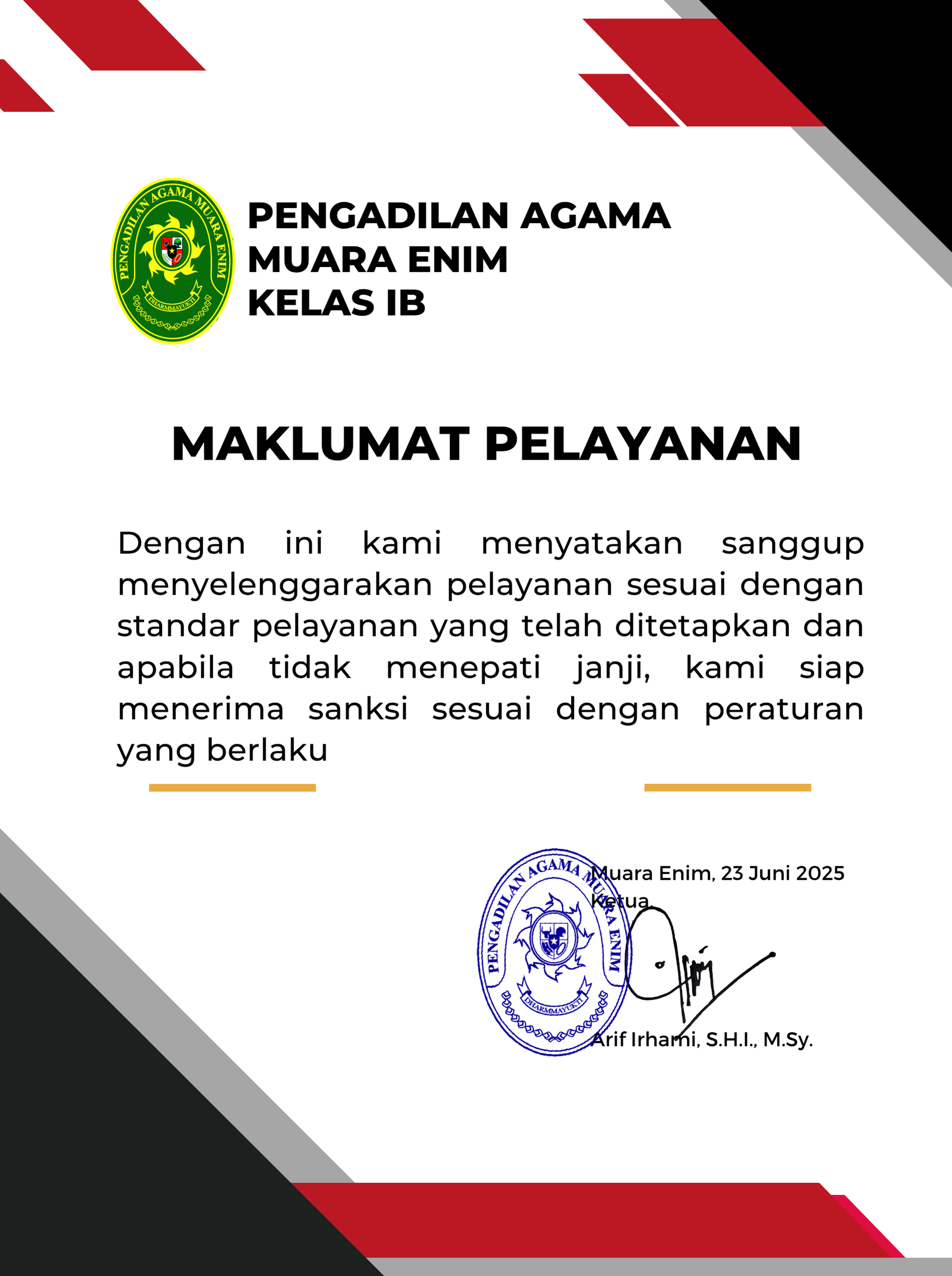 MAKLUMAT PAK ARIF 50 x 67 cm 1